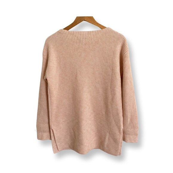 Loft Women's Knit Sweater Boat Neck Long Sleeve Pullover XS New With Tags Cream - Picture 2 of 12